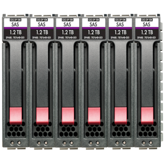 R0Q70A HPE MSA 60TB SAS 12G Midline 7.2K LFF (3.5in) M2 1yr Wty 6?pack HDD Bundle