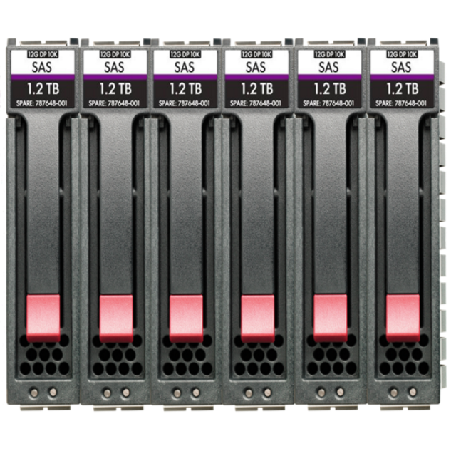 R0Q69A HPE MSA 48TB SAS 12G Midline 7.2K LFF (3.5in) M2 1yr Wty 6?pack HDD Bundle