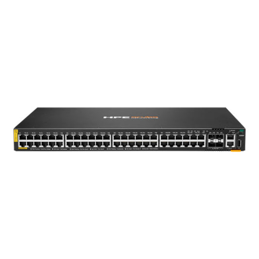 JL727B HPE Aruba Networking CX 6200F 48G Class4 PoE 4SFP+ 370W Switch