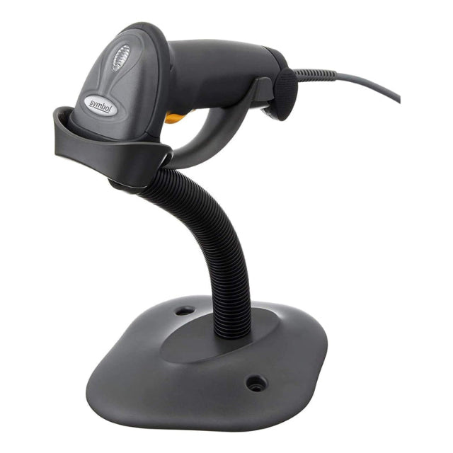 LS2208-SR20007R-UR Zebra LS2208 Scanner Kit with USB Cable & Stand Black
