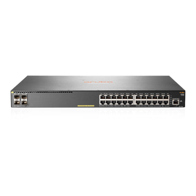 JL255A - HPE Aruba 2930F 24G PoE+ 4SFP+ Switch (JL255A)