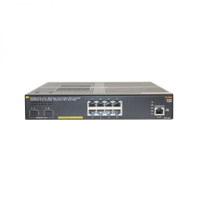 JL258A - HPE Aruba 2930F Switch 8G PoE+ 2SFP+